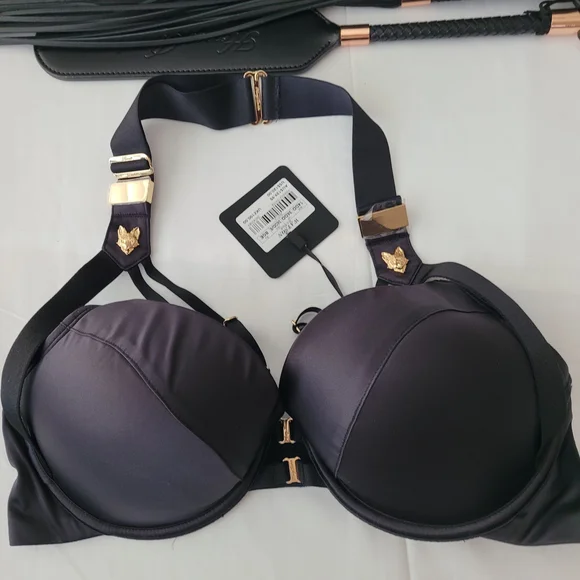 Honey Birdette Black Intimates Set - Picture 2 of 15